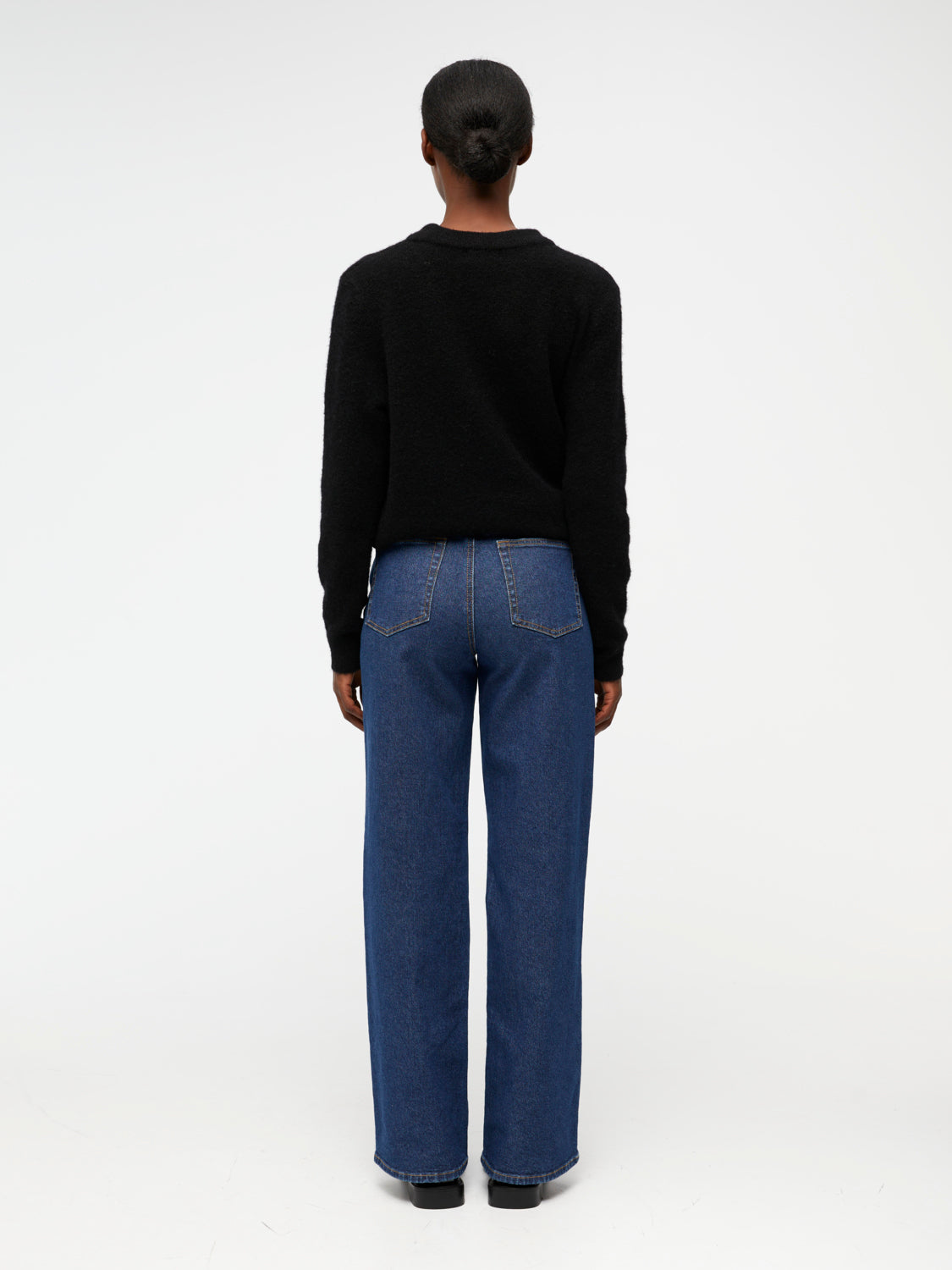 OBJMARINA Jeans - Dark Blue Denim